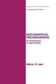 introduction to mathematical programming ebook